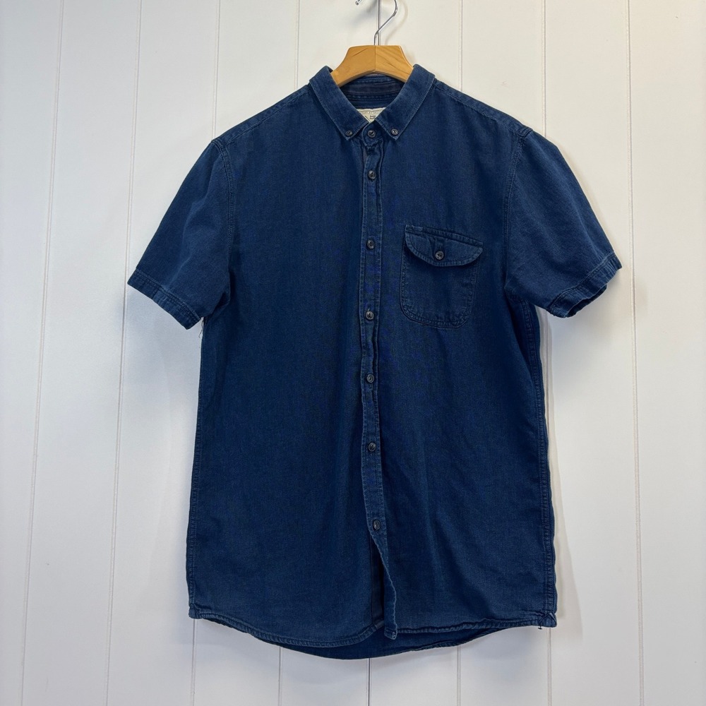 Cotton On Brunswick Garments Preppy Button Down Shirt Men Size M Business Casual